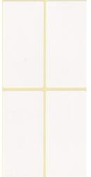  Etikett címke, 40x80mm, 15 lap, 4 címke/lap (ISCIN4080) - irodaitermekek