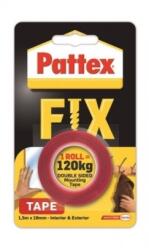 Pattex Ragasztószalag kétoldalas, 19mmx1, 5 m, Henkel Patex Fix 120 kg (1486524) - irodaitermekek