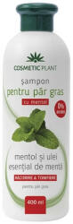 Cosmetic Plant Sampon pentru par gras cu mentol si ulei esential de menta 400 ml