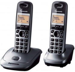 Panasonic Telefon Fix Panasonic KX-TG2512 Dect, Gri (KX-TG2512)