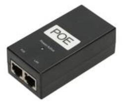 Extralink POE 24V 24W 1A GIGABIT adapter, Intrare: 100-240V AC 50/60Hz, Iesire: 24.0V 1000mA, Pini: PIN 4, 5+, PIN 7, 8 - Return, Conectori: 2 x RJ-45 (ecranat), Port Ethernet: 10/100/1000 Mbps (EX.14183)