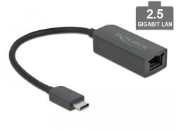DeLock USB Type-C adapter apa 2, 5 Gigabit LAN kompakt