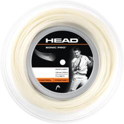 Head Sonic Pro White (200 m) Teniszütő húrozása 1, 30 mm