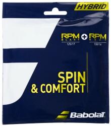 Babolat RPM Blast 125 + RPM Soft 130 Teniszütő húrozása