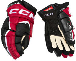 CCM JetSpeed FT6 Pro Black/Red/White Senior Hokikesztyűk 14 hüvelyk