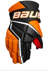 Bauer Vapor 3X Black/Orange Intermediate Hokikesztyűk 12 hüvelyk