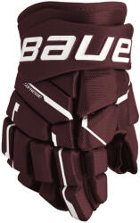 Bauer Supreme M5PRO Maroon Senior Hokikesztyűk 15 hüvelyk