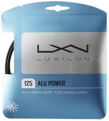 Luxilon Alu Power 1.25 mm Black (12 m) Teniszütő húrozása