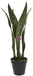 D&D Selyemvirág Sensevieria kaspóban műanyag 12, 5x51cm zöld (DD61387)