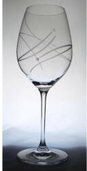 D&D Kristály pohár swarovski dísszel bor 470ml átlátszó 6 db-os (8588006068238)