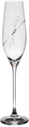 D&D Kristály pohár swarovski dísszel pezsgő 210ml átlátszó 2 db-os Champagne (8588006988345)