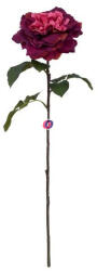 D&D Selyemvirág rózsa szálas 65 cm bordó (DD61284)