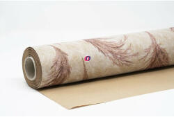 D&D Csomagolópapír vízálló pampa mintás papír 750mmx25m bézs, rózsaszín (ND147600)