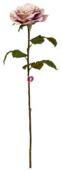 D&D Selyemvirág kerti rózsa szálas 67 cm lila (DD61272)