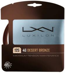 Luxilon 4G Desert Bronze 125 Set Teniszütő húrozása