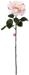 D&D Selyemvirág rózsa szálas 65 cm krém (DD61288)