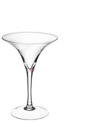 D&D Pohár Martini üveg 40x25 cm átlátszó (19-2187)
