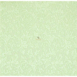 Decoration & Design Papír Szalvéta 3 rétegű - Fiorentina uni világos zöld 33x33cm fényes világos zöld 16 db őszi dísz (74405)