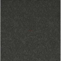 Decoration & Design Papír Szalvéta 3 rétegű - Fiorentina uni fekete 33x33cm fényes fekete 20 db őszi dísz (74393)