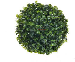 D&D Selyemvirág Buxus gömb műanyag 12cm zöld őszi dísz (DD54885)