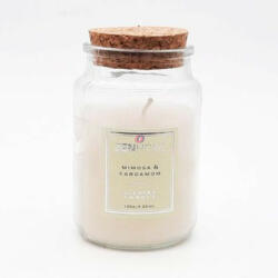 Yankee Candle Illatgyertya, üvegben parafa fedővel, Mimosa & Cardamom 120 gr/db (LB750013)