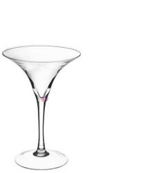 D&D Pohár Martini üveg 50x25 cm átlátszó (19-1052)