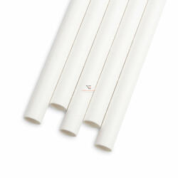 Family Papír szívószál - fehér 197 x 6 mm - 150 db / csomag (57600B)