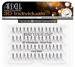 Ardell 3D Individuals Duralash Knot-Free Long gene false în mănunchiuri Woman 1 unitate