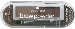 Essence Brow Powder Set pudra de sprancene cu aplicator Woman 2.3 g - monna - 21,47 RON