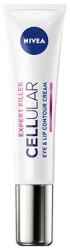Nivea Cellular Expert Filler Eye & Lip Contour Cream crema concentrata antirid pentru ochi Woman 15 ml Crema antirid contur ochi