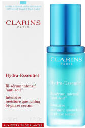 Clarins Hydra-Essentiel Bi-phase ser hidratant de față Woman 30 ml