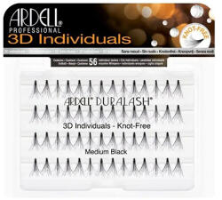 Ardell 3D Individuals Duralash Knot-Free Medium gene false în mănunchiuri Woman 1 unitate