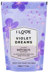 I Love Violet Dreams săruri de exterior Woman 500 g