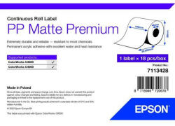 Epson PP Matte Label Premium, Cont. Rola, 102mm x 29mm (7113428)