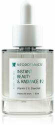 Neobotanics Instant Beauty & Radiance #2 ser stralucire cu vitamina C cu efect de netezire 30 ml