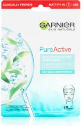 Garnier Skin Naturals Pure Active mască cu efect de curățare 28 g Masca de fata