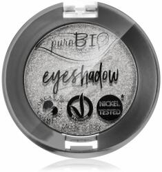 puroBIO cosmetics Compact Eyeshadows szemhéjfesték árnyalat 23 Silver 2, 5 g