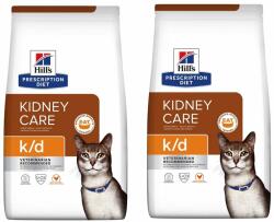 Hill's Prescription Diet Cat K/D Kidney Care 6 kg (2 x 3 kg) hrana dietetica pisici protejare functie renala