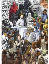 Komar Fototapet hârtie 4-4111 Disney Edition 4 Star Wars Classic Cartoon Collage 184x254cm (4-4111)