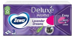 Zewa Papírzsebkendő ZEWA Deluxe 3 rétegű 90db-os Levendula