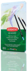 Derwent Creioane colorate 12 culori cutie metal derwent academy (DW2306022)