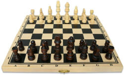 Noris Joc Noris Deluxe Wooden Chess (S606108014) - roua
