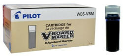 Pilot Set 12 rezerve marker whiteboard Pilot VBoard Master, Albastru (PWBS-VBM-L-BAX12)