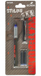 Ecada Stilou Ecada SK8 93103N, penita iridium F, Motiv Be yourself (93103N)