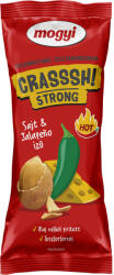 Mogyi Crassh Strong tésztabundás földimogyoró sajt-jalapeno - 60 g
