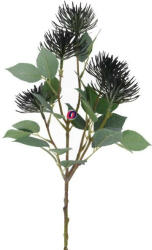 D&D Selyemvirág szálas műanyag 62 cm fekete, zöld (DD61000)