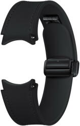 Samsung Curea smartwatch D-Buckle Hybrid Eco-Leather Band pentru Galaxy Watch6, Normal (M/L), Black (ET-SHR94LBEGEU)