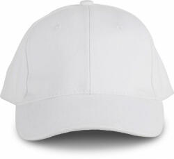 K-UP Uniszex sapka K-UP KP108 Oekotex Certified 6 panel Cap -Egy méret, White