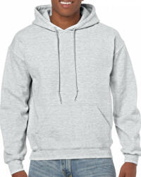 Gildan Uniszex kapucnis pulóver Gildan GI18500 Heavy Blend Adult Hooded Sweatshirt -2XL, Ash