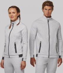 Proact Férfi kabát Proact PA378 High neck Jacket -M, Deep Grey Heather